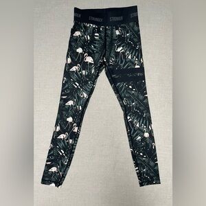 Stronger Print Leggings NWOT